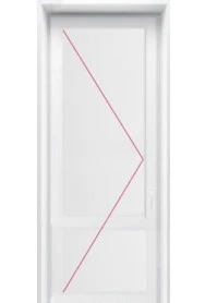 Пластиковая дверь без стеклянных вставок - 2 Пластиковая дверь без стеклянных вставок - фото - 2